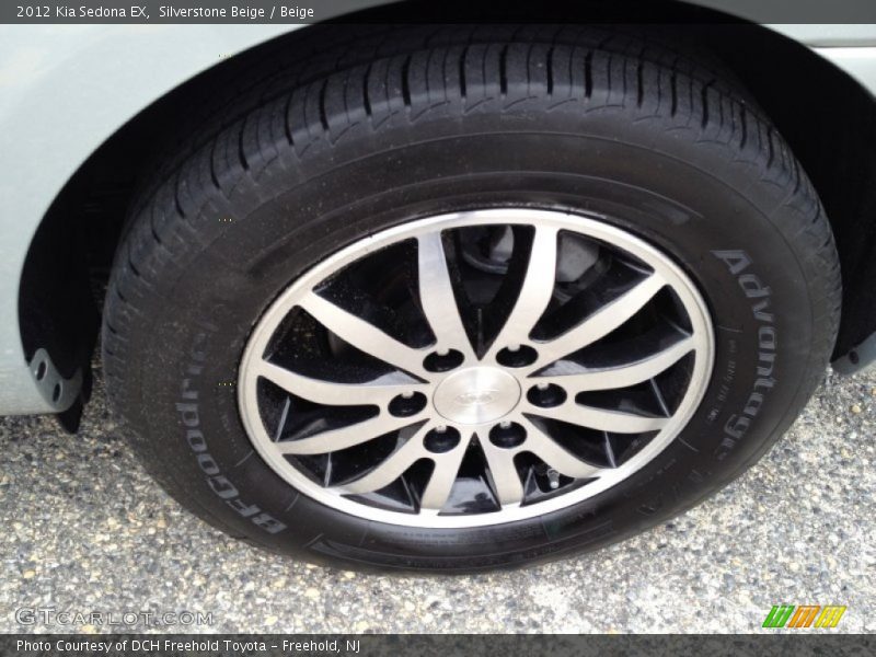 Silverstone Beige / Beige 2012 Kia Sedona EX