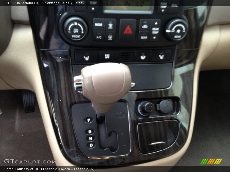  2012 Sedona EX 6 Speed Sportmatic Automatic Shifter