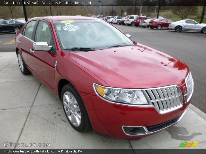 Front 3/4 View of 2011 MKZ AWD