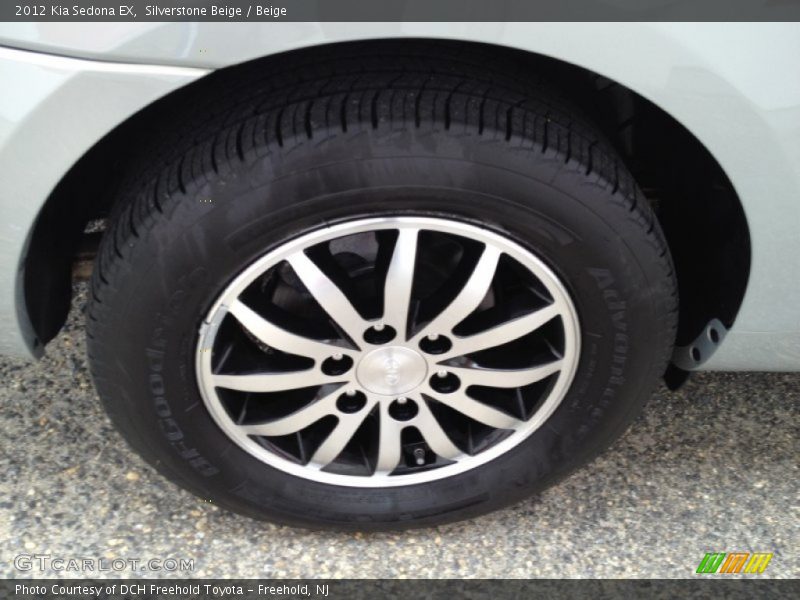 Silverstone Beige / Beige 2012 Kia Sedona EX