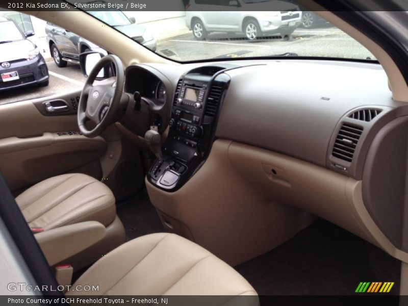 Silverstone Beige / Beige 2012 Kia Sedona EX