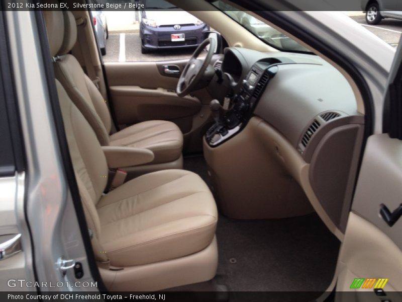Silverstone Beige / Beige 2012 Kia Sedona EX
