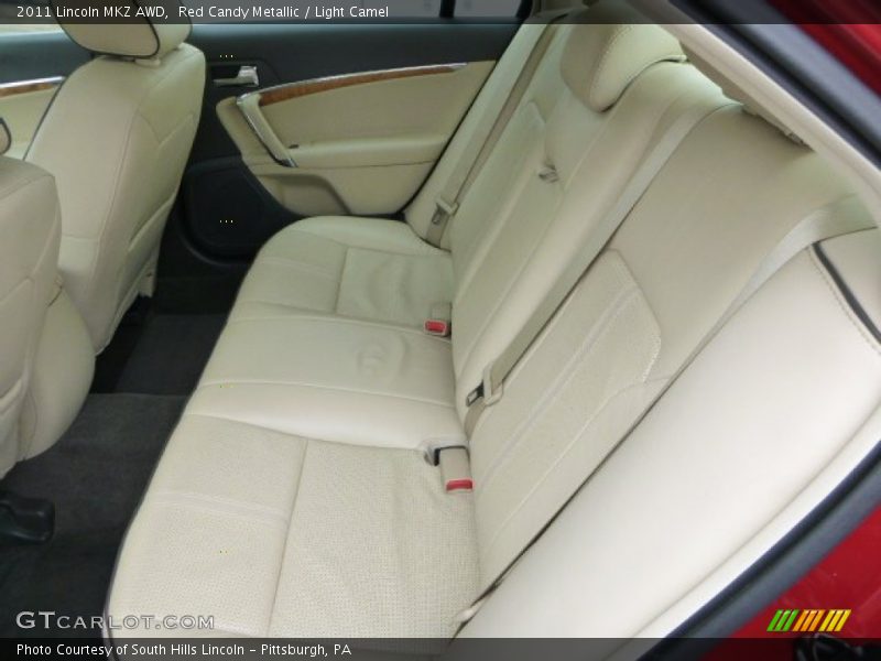 Rear Seat of 2011 MKZ AWD