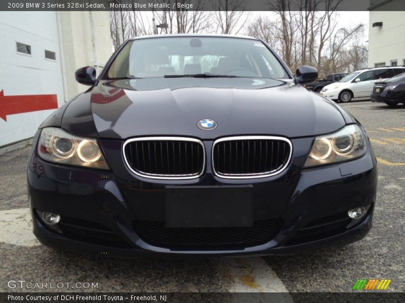 Monaco Blue Metallic / Beige 2009 BMW 3 Series 328xi Sedan