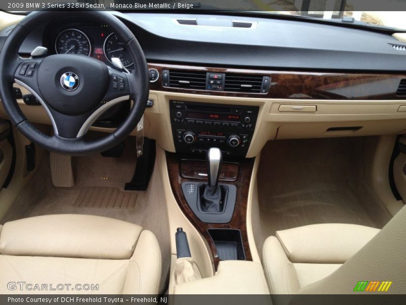 Monaco Blue Metallic / Beige 2009 BMW 3 Series 328xi Sedan