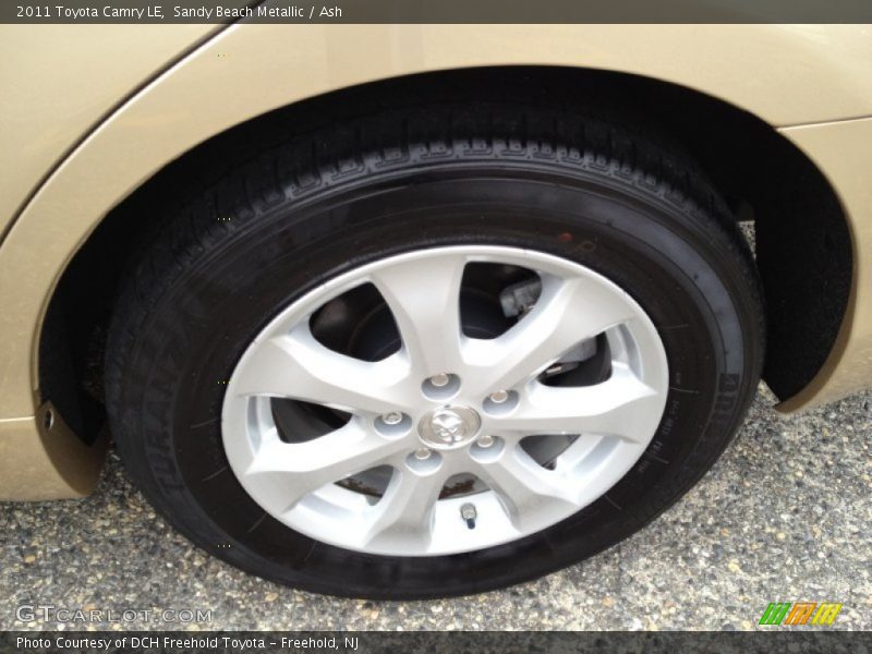 Sandy Beach Metallic / Ash 2011 Toyota Camry LE