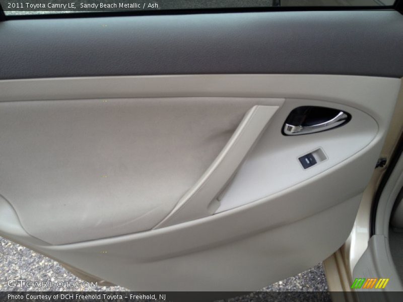Sandy Beach Metallic / Ash 2011 Toyota Camry LE