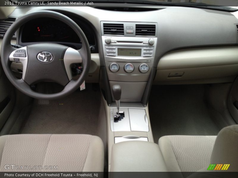 Sandy Beach Metallic / Ash 2011 Toyota Camry LE