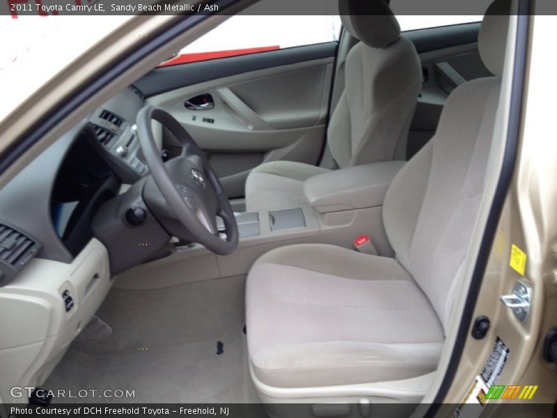 Sandy Beach Metallic / Ash 2011 Toyota Camry LE