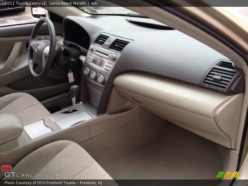Sandy Beach Metallic / Ash 2011 Toyota Camry LE