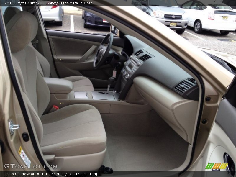 Sandy Beach Metallic / Ash 2011 Toyota Camry LE