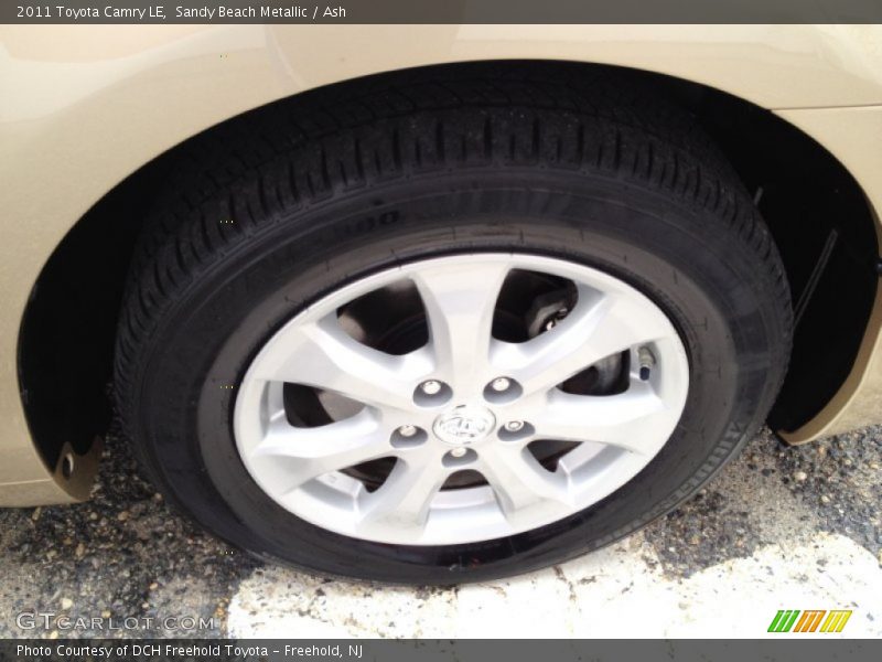 Sandy Beach Metallic / Ash 2011 Toyota Camry LE