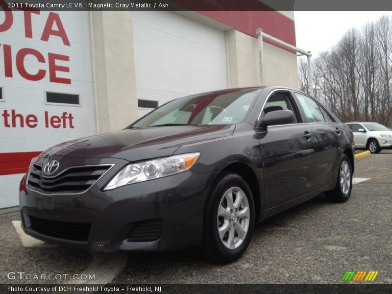 Magnetic Gray Metallic / Ash 2011 Toyota Camry LE V6