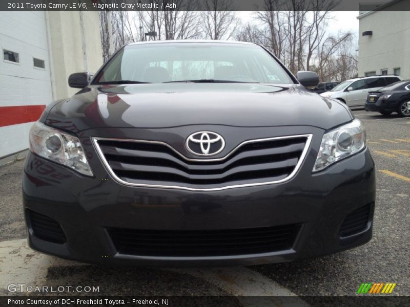 Magnetic Gray Metallic / Ash 2011 Toyota Camry LE V6