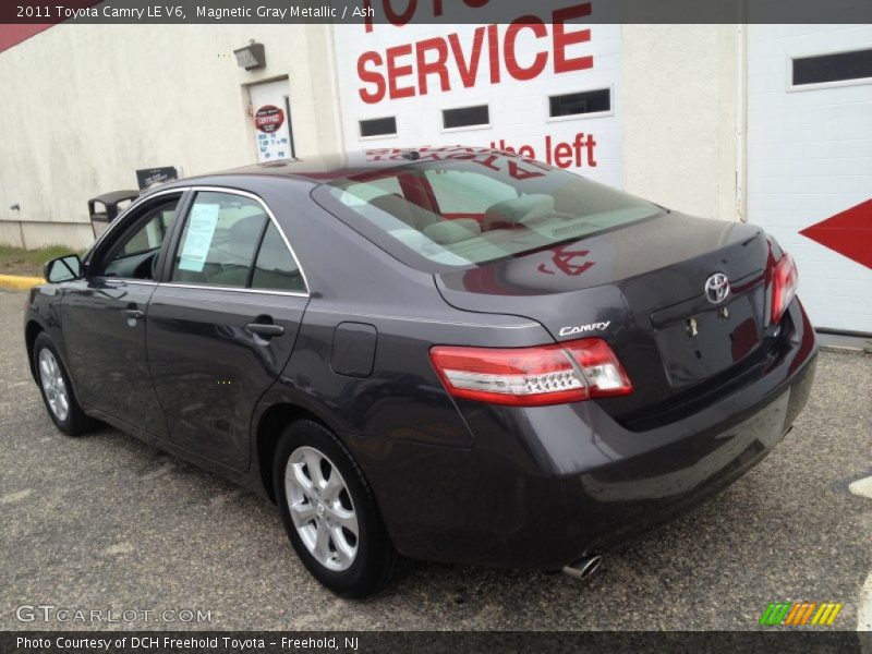 Magnetic Gray Metallic / Ash 2011 Toyota Camry LE V6