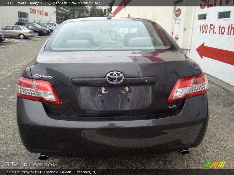 Magnetic Gray Metallic / Ash 2011 Toyota Camry LE V6