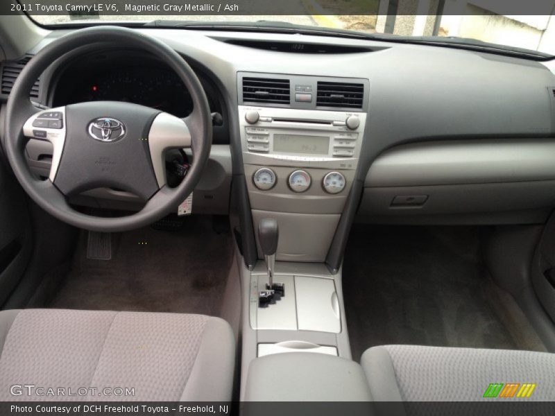 Magnetic Gray Metallic / Ash 2011 Toyota Camry LE V6