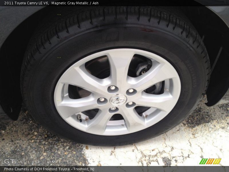 Magnetic Gray Metallic / Ash 2011 Toyota Camry LE V6