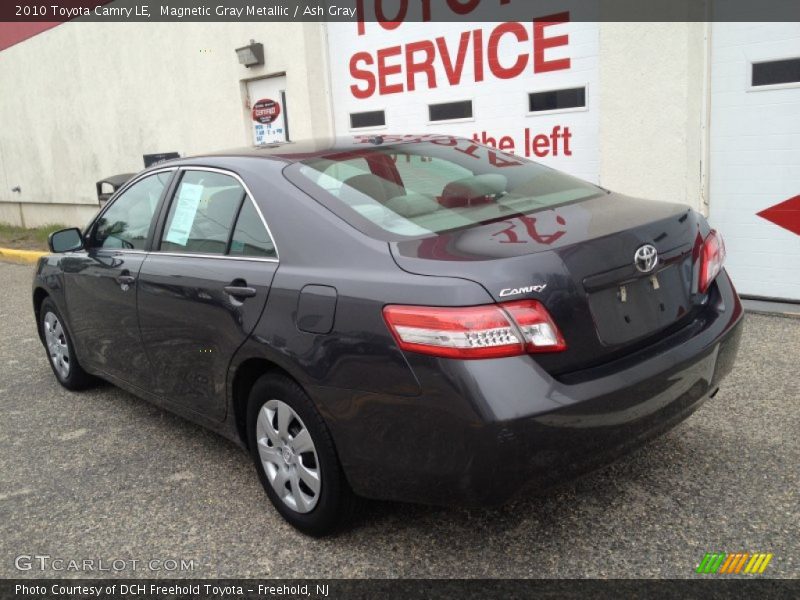 Magnetic Gray Metallic / Ash Gray 2010 Toyota Camry LE