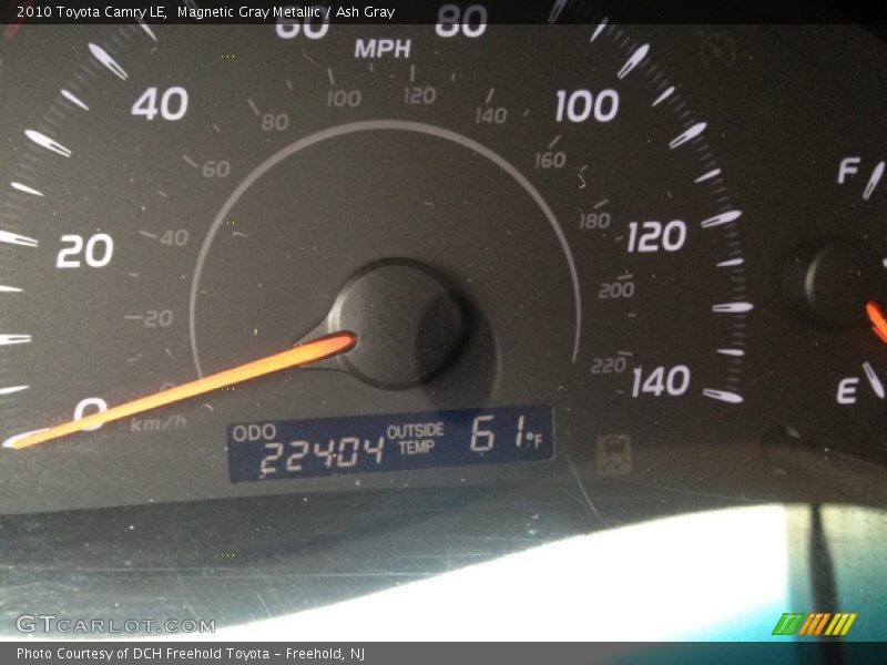 Magnetic Gray Metallic / Ash Gray 2010 Toyota Camry LE