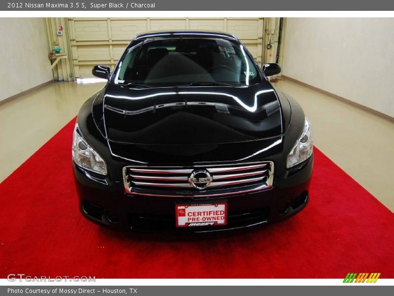 Super Black / Charcoal 2012 Nissan Maxima 3.5 S
