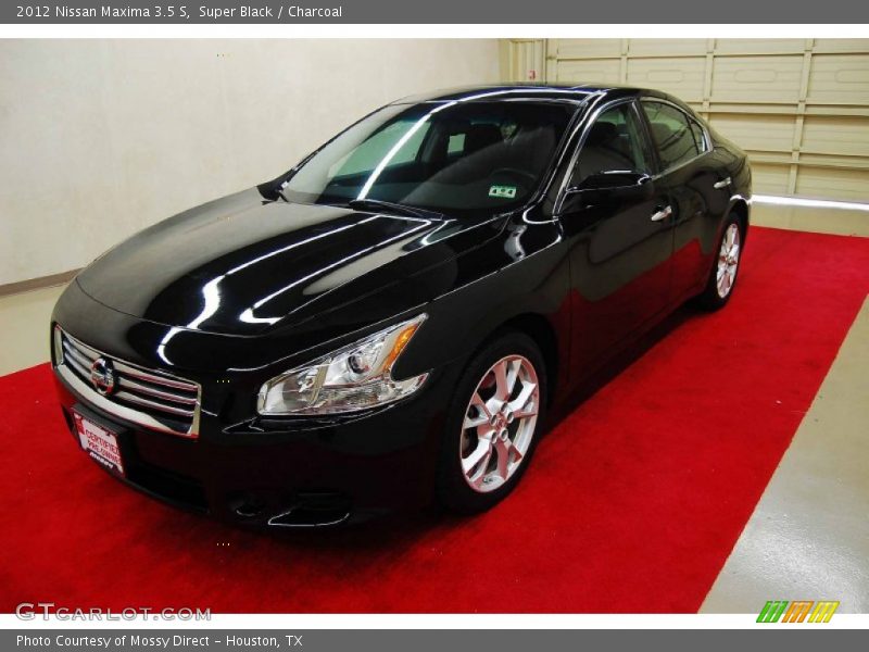 Super Black / Charcoal 2012 Nissan Maxima 3.5 S