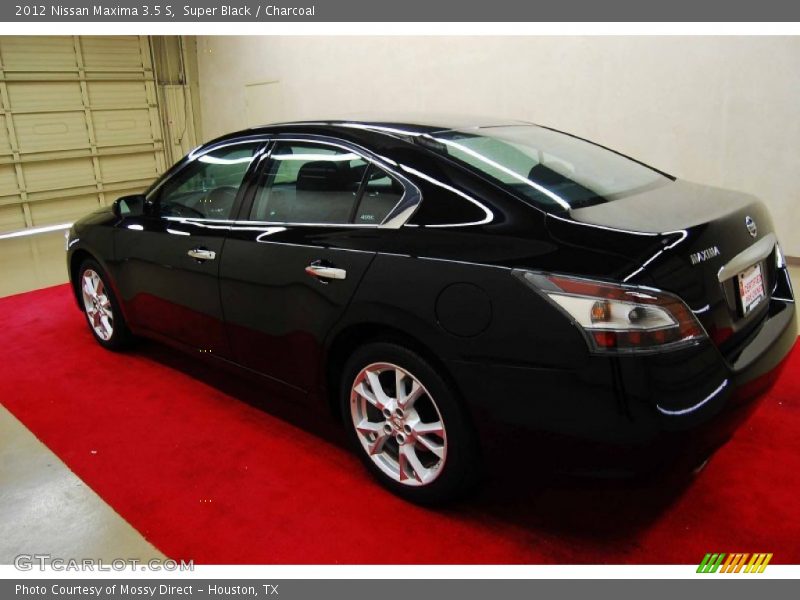 Super Black / Charcoal 2012 Nissan Maxima 3.5 S