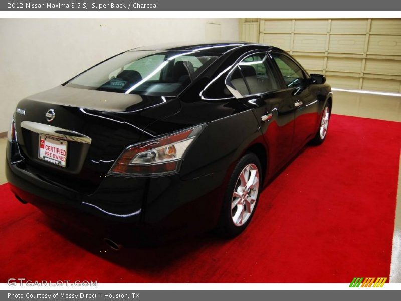 Super Black / Charcoal 2012 Nissan Maxima 3.5 S
