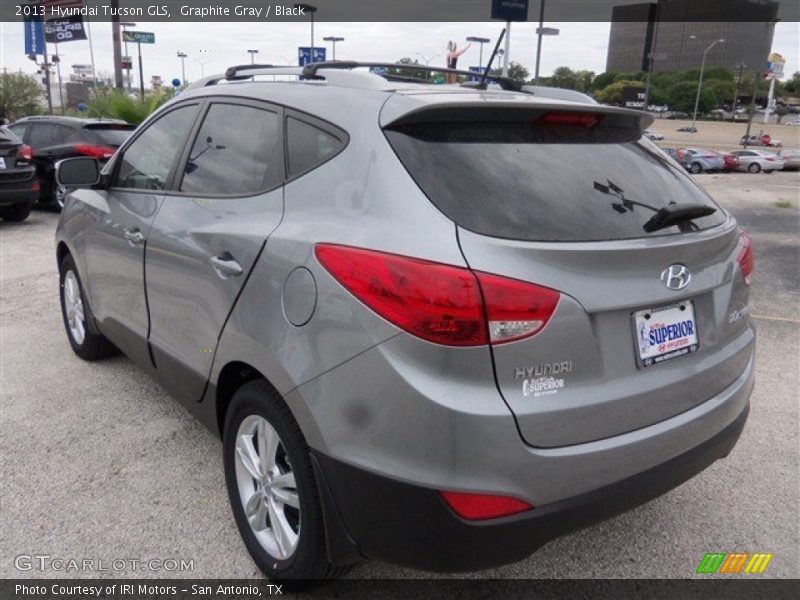 Graphite Gray / Black 2013 Hyundai Tucson GLS