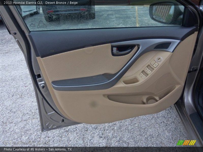 Desert Bronze / Beige 2013 Hyundai Elantra GLS
