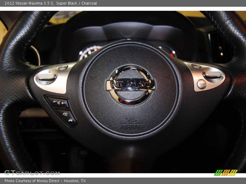Super Black / Charcoal 2012 Nissan Maxima 3.5 S