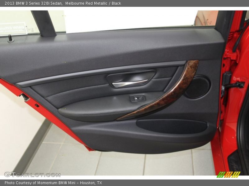Melbourne Red Metallic / Black 2013 BMW 3 Series 328i Sedan
