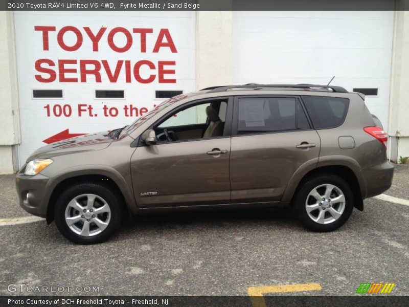Pyrite Metallic / Sand Beige 2010 Toyota RAV4 Limited V6 4WD
