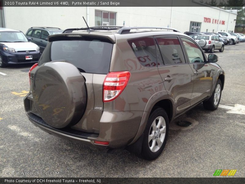 Pyrite Metallic / Sand Beige 2010 Toyota RAV4 Limited V6 4WD