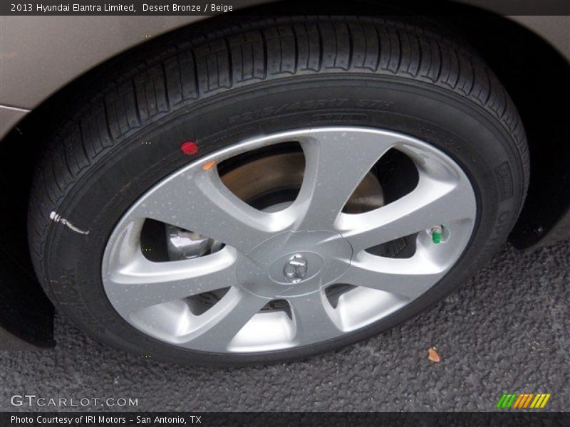 Desert Bronze / Beige 2013 Hyundai Elantra Limited