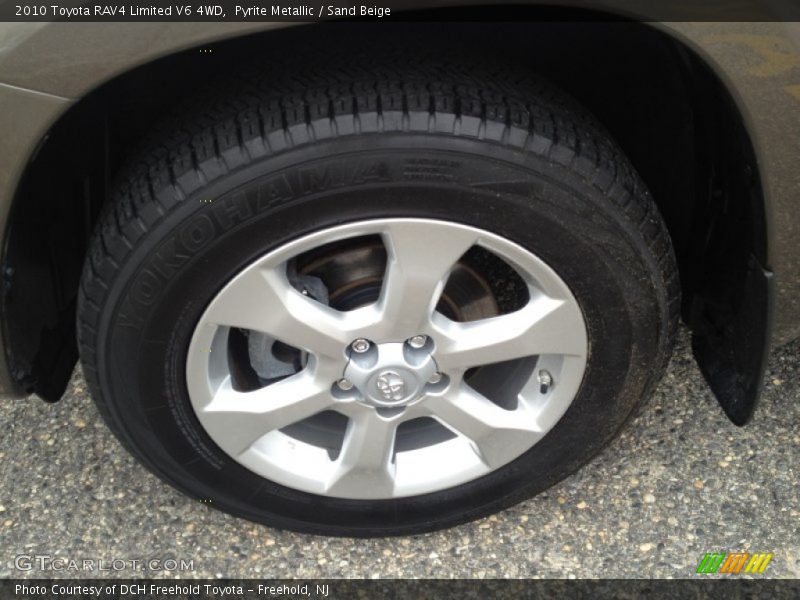 Pyrite Metallic / Sand Beige 2010 Toyota RAV4 Limited V6 4WD