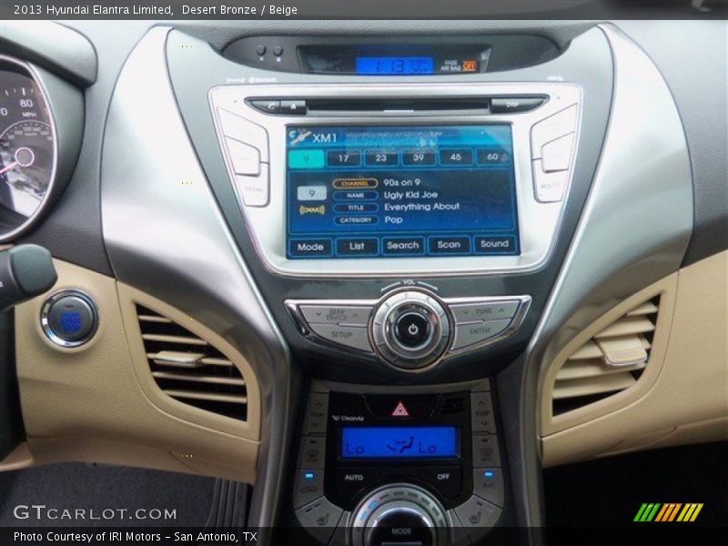 Desert Bronze / Beige 2013 Hyundai Elantra Limited