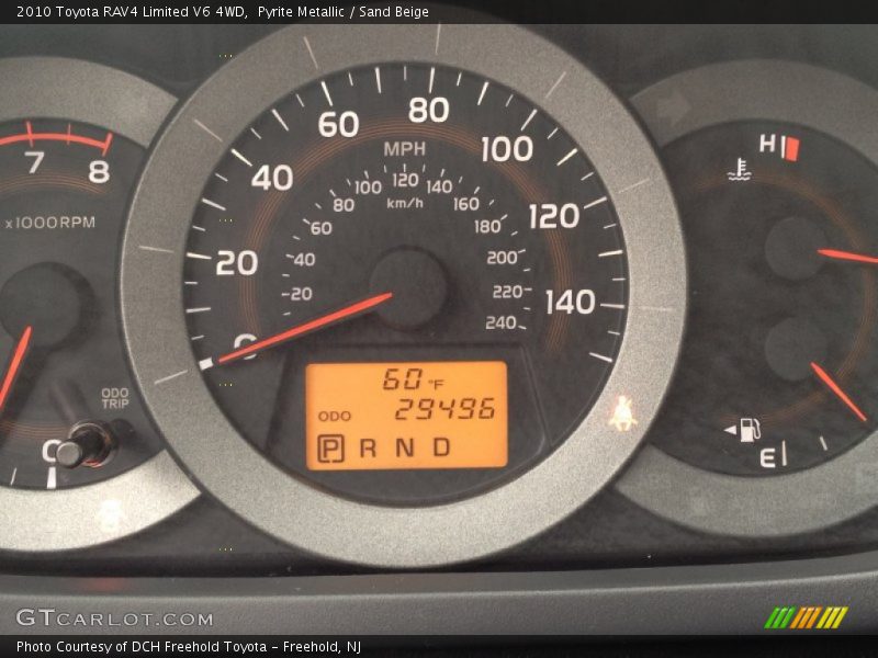 Pyrite Metallic / Sand Beige 2010 Toyota RAV4 Limited V6 4WD