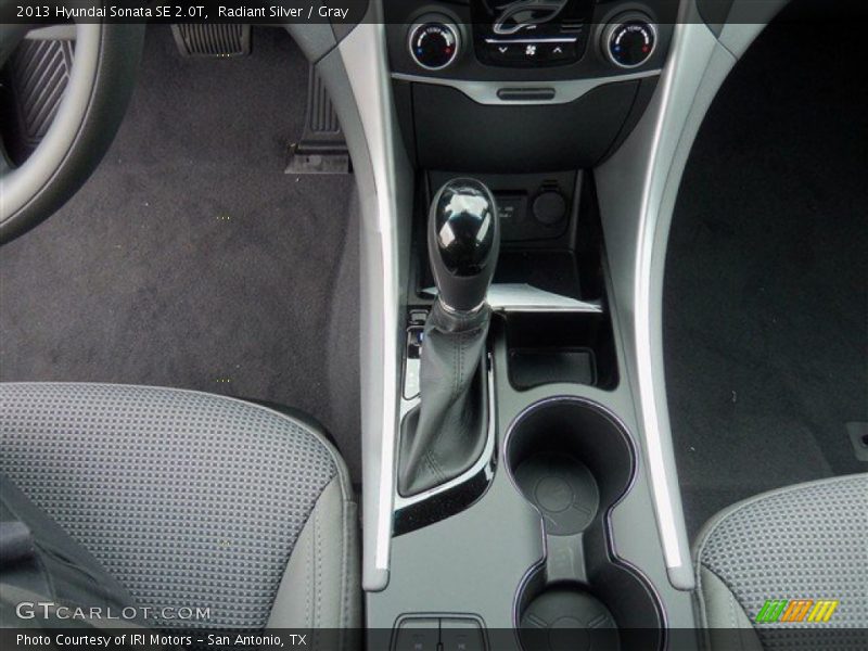 Radiant Silver / Gray 2013 Hyundai Sonata SE 2.0T