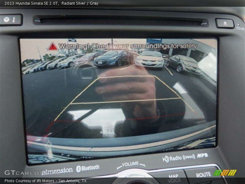 Radiant Silver / Gray 2013 Hyundai Sonata SE 2.0T