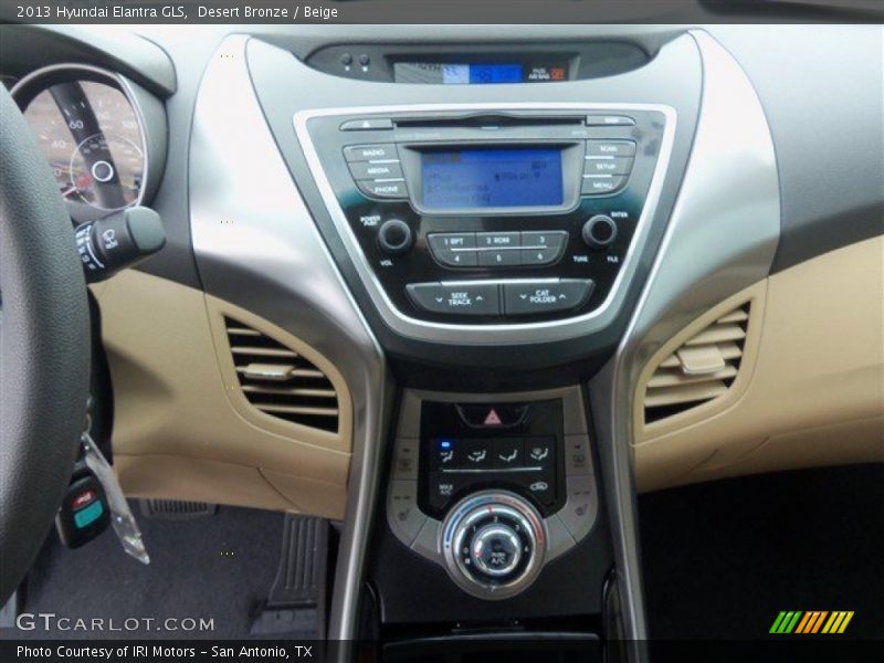 Desert Bronze / Beige 2013 Hyundai Elantra GLS