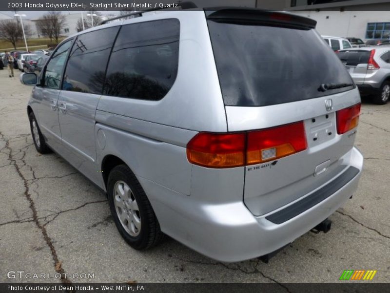 Starlight Silver Metallic / Quartz 2003 Honda Odyssey EX-L