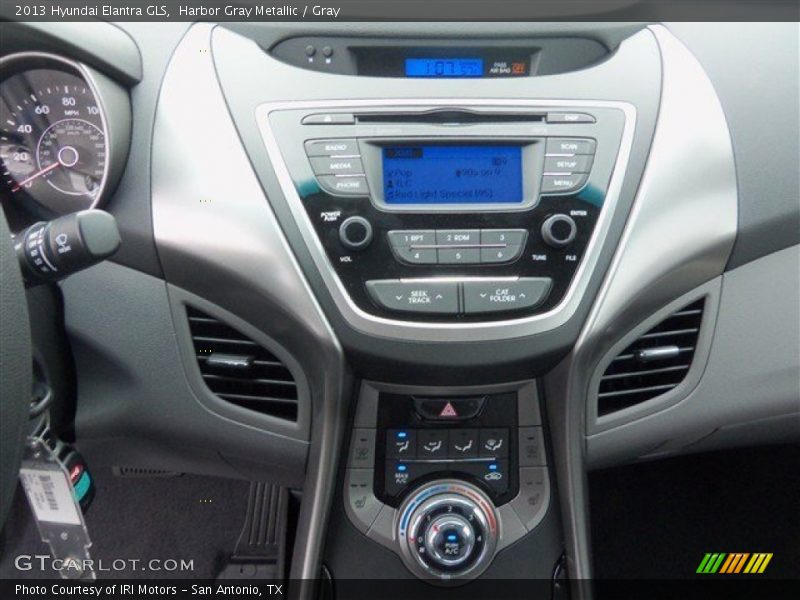 Harbor Gray Metallic / Gray 2013 Hyundai Elantra GLS