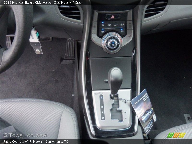 Harbor Gray Metallic / Gray 2013 Hyundai Elantra GLS