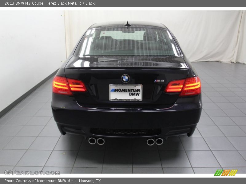 Jerez Black Metallic / Black 2013 BMW M3 Coupe