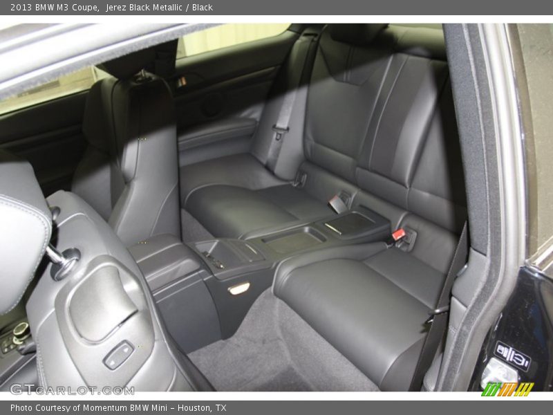 Rear Seat of 2013 M3 Coupe