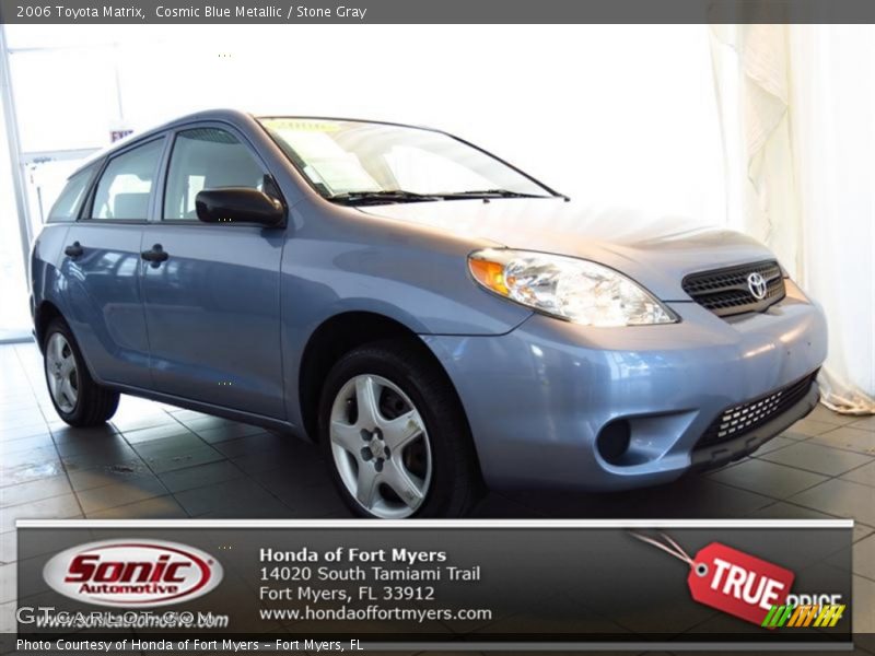 Cosmic Blue Metallic / Stone Gray 2006 Toyota Matrix