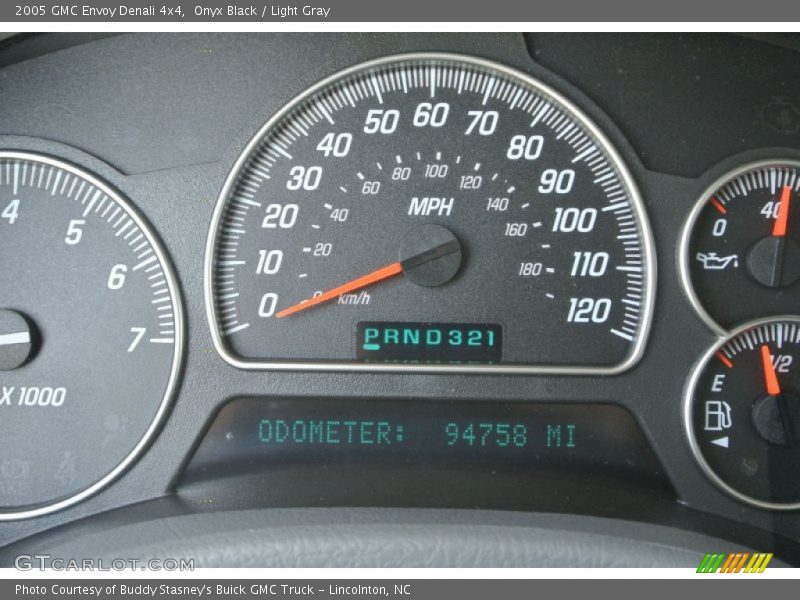 Onyx Black / Light Gray 2005 GMC Envoy Denali 4x4