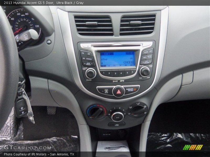 Controls of 2013 Accent GS 5 Door