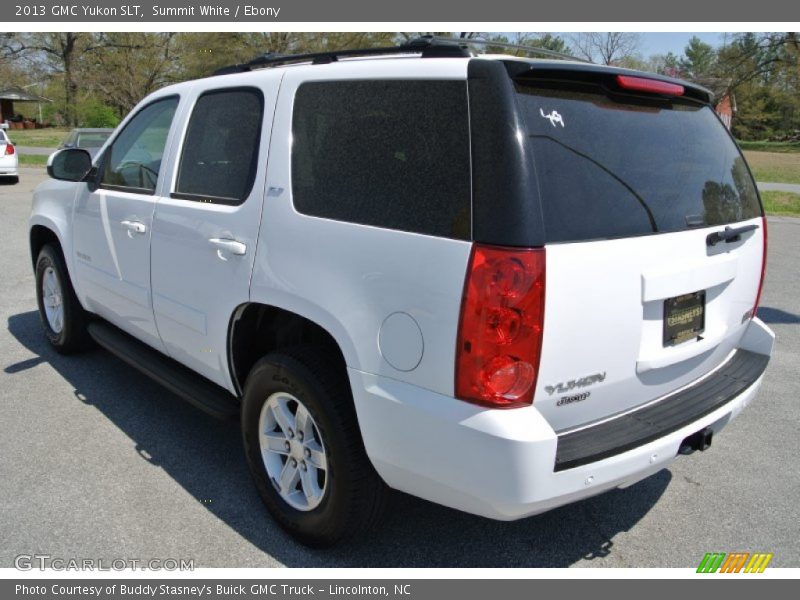 Summit White / Ebony 2013 GMC Yukon SLT